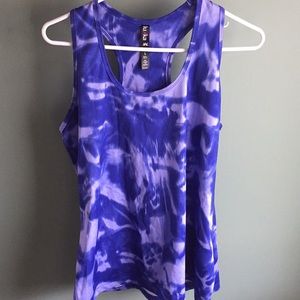 Racer back tank top
